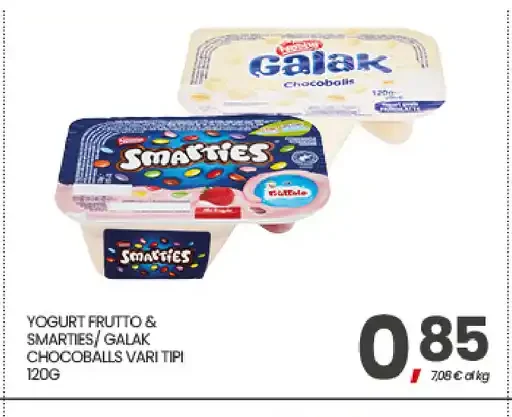 Yogurt Fruttolo & Smarties/Galak