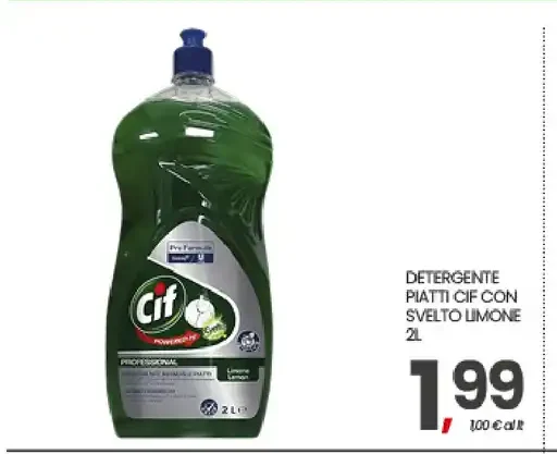Detergente piatti Cif