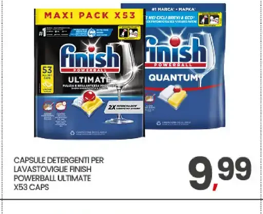 Capsule detergenti Finish Powerball Ultimate