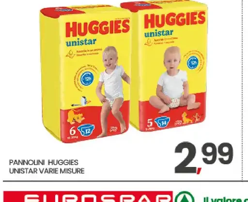 Pannolini Huggies Unistar