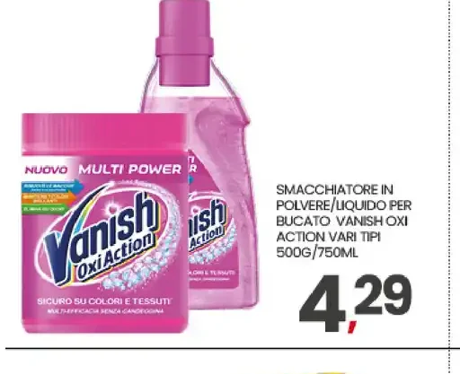 Smacchiatore Vanish Oxi Action
