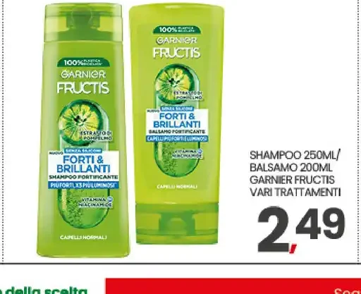 Shampoo e balsamo Garnier Fructis
