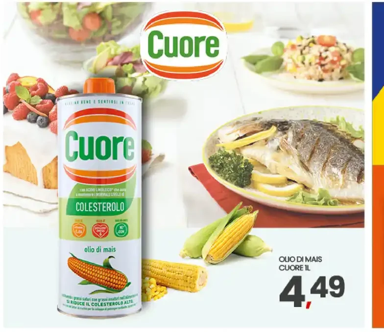 Olio di mais Cuore