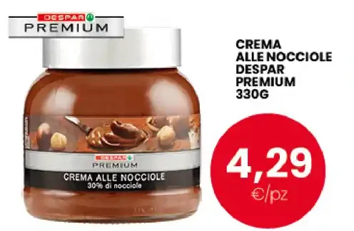 Crema alle nocciole