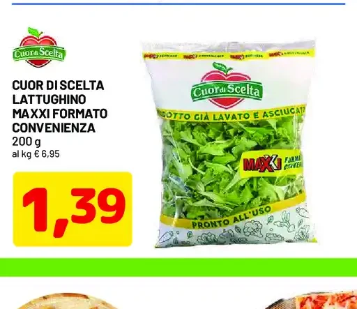 Lattughino maxi formato convenienza