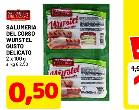 Wurstel gusto delicato