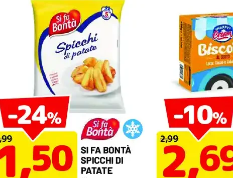 Spicchi di patate