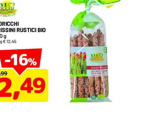 Grissini rustici bio