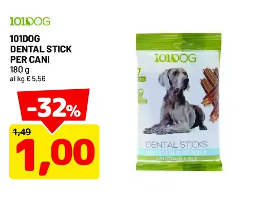 Dental stick per cani