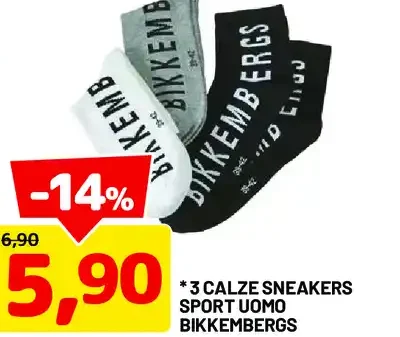 Calze sneakers sport uomo