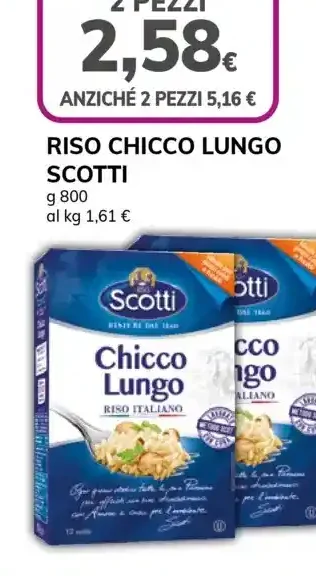 Riso Chicco Lungo Scotti