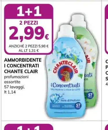 Ammorbidente concentrati Chanteclair