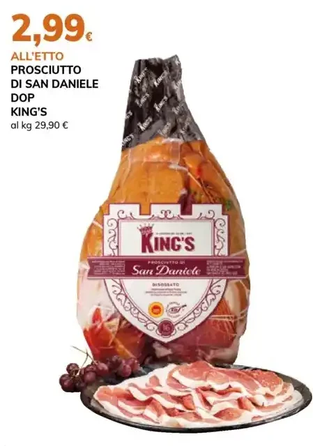 Prosciutto di San Daniele DOP King's