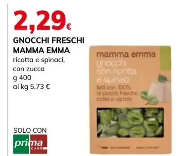 Gnocchi freschi