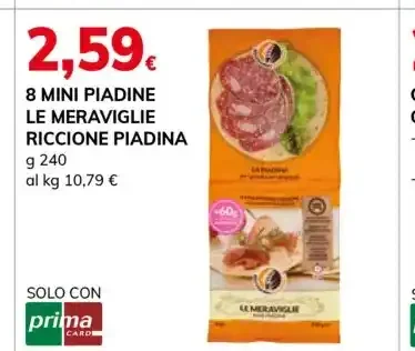 Mini piadine