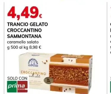 Trancio gelato croccantino