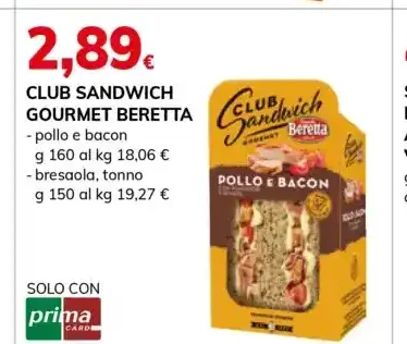 Club sandwich gourmet