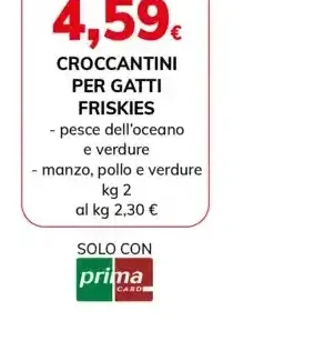 Croccantini per gatti Friskies
