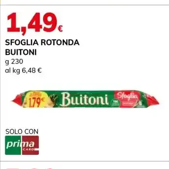 Sfoglia rotonda Buitoni