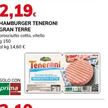 Hamburger Teneroni Gran Terre