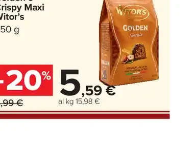 Cioccolatini Golden Crispy Maxi