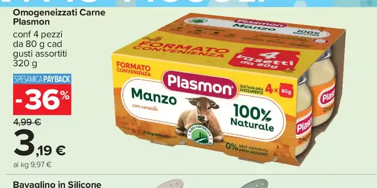 Omogeneizzati carne Plasmon