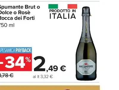 Spumante Rocca dei Forti