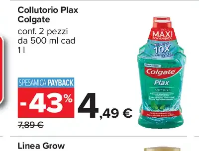 Collutorio Plax Colgate