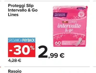 Protezioni Slip Intervallo & Go Lines