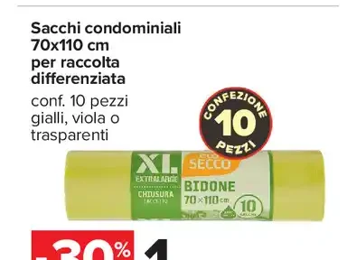 Sacchi condominiali