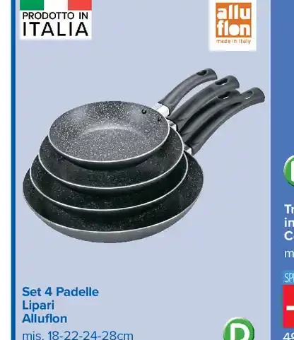 Set 4 Padelle Lipari