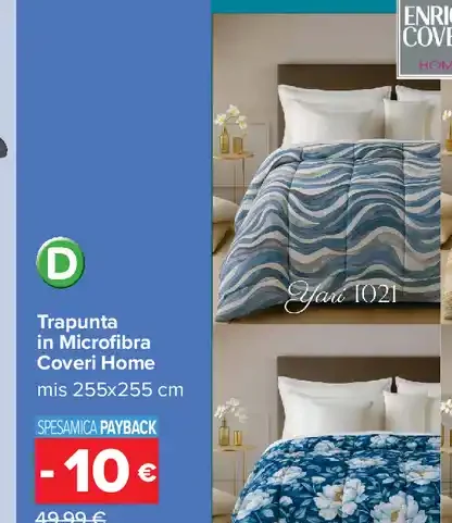 Trapunta in Microfibra Coveri Home