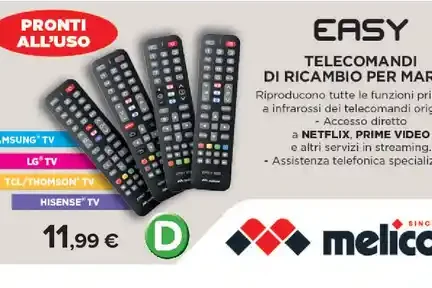 Telecomando universale Easy