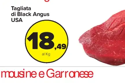 Tagliata di Black Angus USA