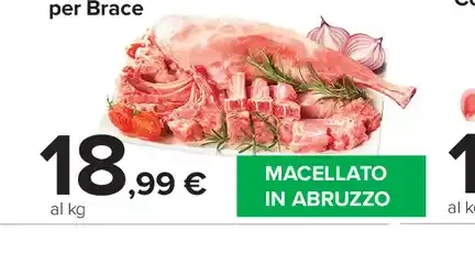 Agnello misto per brace