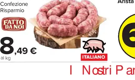 Salsicce di suino