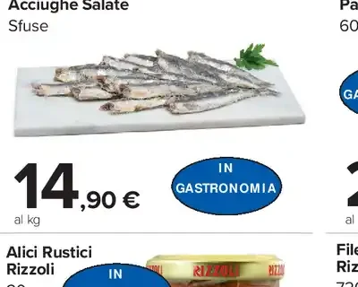 Acciughe salate