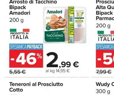 Arrosto di tacchino Bipack Amadori