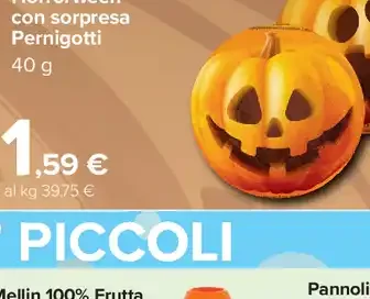 Zucca Horrorween con sorpresa