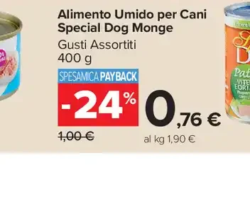 Alimento umido per cani Special Dog