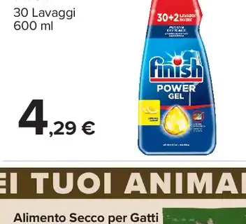 Gel lavastoviglie Finish