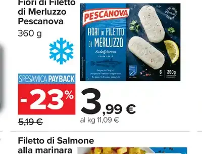 Fiori di Filetto di Merluzzo Pescanova