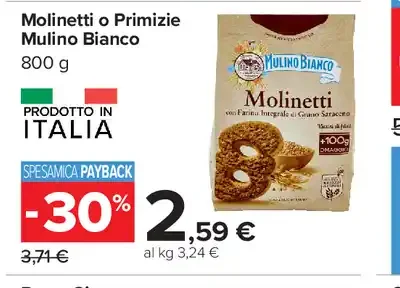 Molin etti o Primizie