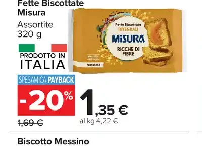 Fette Biscottate Misura