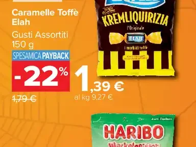 Caramelle Toffè Elah