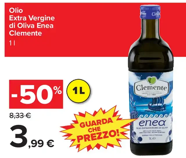 Olio Extra Vergine di Oliva Enea Clemente