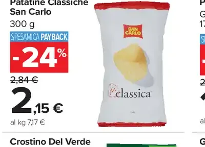Patatine Classiche San Carlo