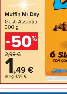 Muffin Mr Day Gusti Assortiti