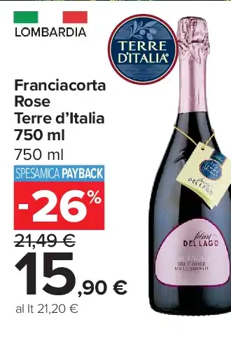 Franciacorta Rosé Terre d’Italia
