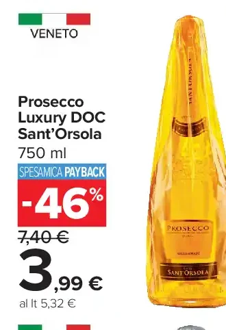 Prosecco Luxury DOC Sant’Orsola